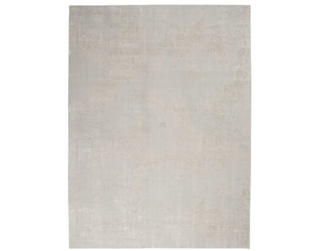 Nourison Silky Textures 8' X 11' Ivory Rug large image number 1