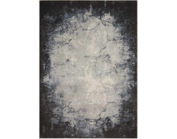 Nourison Maxell 5' X 7' Gray Rug large image number 1