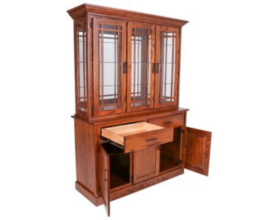 Oakwood Industries Mission China Hutch & Base