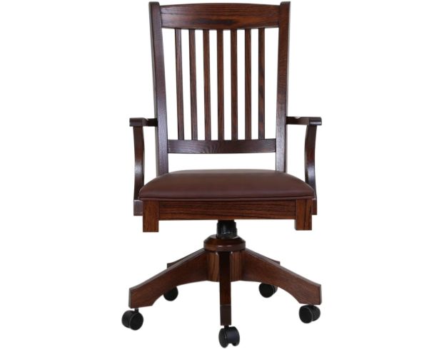 Oakwood Industries 1076 Collection Dining Caster Arm Chair large image number 1