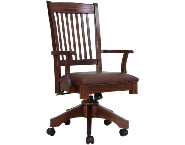 Oakwood Industries 1076 Collection Dining Caster Arm Chair large image number 2