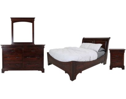 Oakwood Industries Edinburgh 4-Piece Queen Bedroom Set