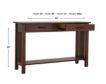Oakwood Industries Mission Sofa Table small image number 4
