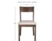 Oakwood Industries Georgia Budget Upholstered Dining Chair small image number 7