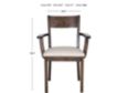 Oakwood Industries Georgia Budget Dining Armchair small image number 7