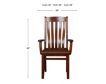 Oakwood Industries Llc Contour Dining Arm Chair small image number 9