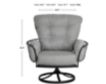 O W Lee Company Monterra Swivel Rocker Lounge Chair small image number 6
