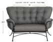 O W Lee Company Monterra Crescent Loveseat small image number 6