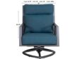 O W Lee Company Aris Swivel Rocker Lounge Chair small image number 6