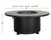 O W Lee Company Santorini 54" Round Fire Pit Table small image number 5