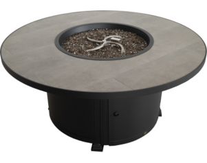 O W Lee Company Santorini 54-Inch Round Outdoor Fire Pit Table