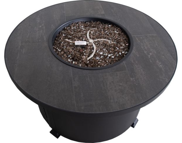 O W Lee Company Santorini 42-Inch Round Outdoor Fire Pit Table large image number 3