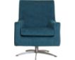 Overman International Morgan Teal Swivel Chair small image number 1