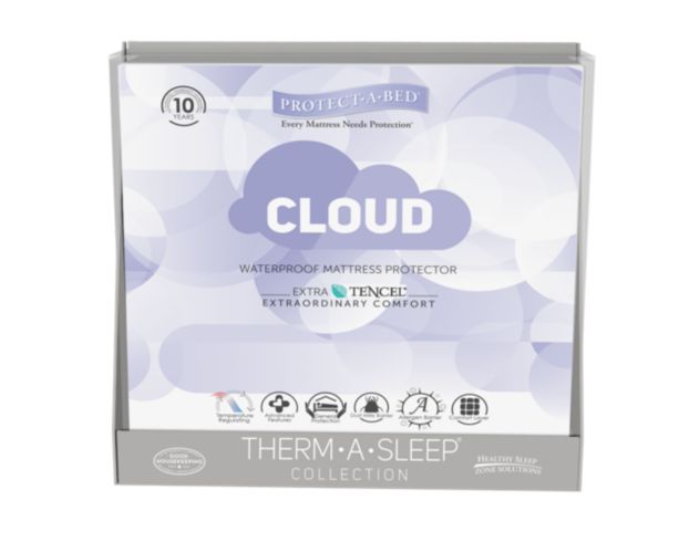 Protect-A-Bed King Cloud Mattress Protector large image number 1