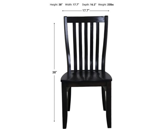 Mavin Kingville Landon Dark Charcoal Dining Chair large image number 6