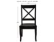 Mavin Kingville Single X Dark Charcoal Dining Chair small image number 5