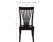 Mavin Kingville Brinkley Dark Charcoal Dining Chair small image number 5