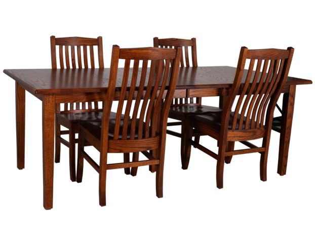 Mavin Oak Prestige Dining Table large image number 4