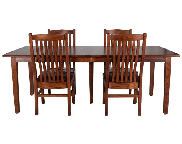 Mavin Oak Prestige 5-Piece Dining Set large image number 1