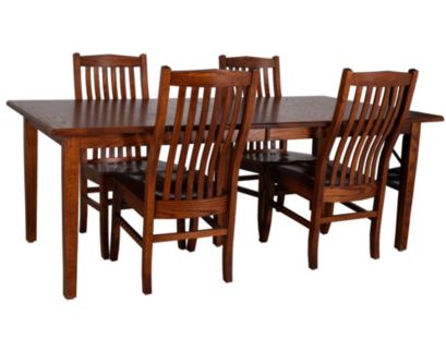 Mavin Oak Prestige 5-Piece Dining Set