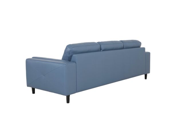 Palliser Furniture Ltd. Zuri Twilight Blue Leather Sofa large image number 4