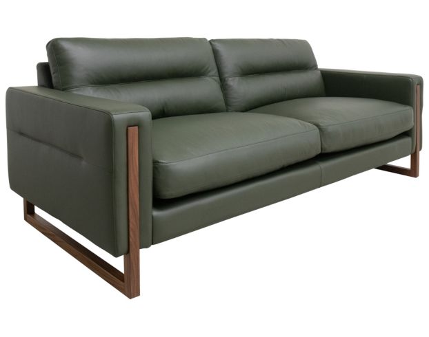 Palliser Brookes Green 100% Leather Sofa large image number 2