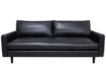 Palliser Lexi Black 100% Leather Sofa small image number 1