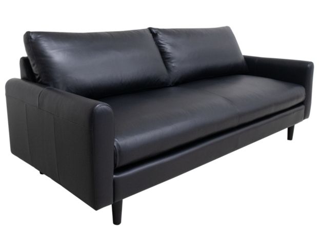 Palliser Lexi Black 100% Leather Sofa large image number 2