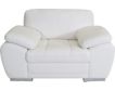 Palliser Miami Snow Leather Chair And 1/2 small image number 1