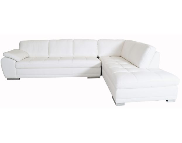Palliser Miami Snow 2-Piece Right-Facing Chaise Sectional large image number 1