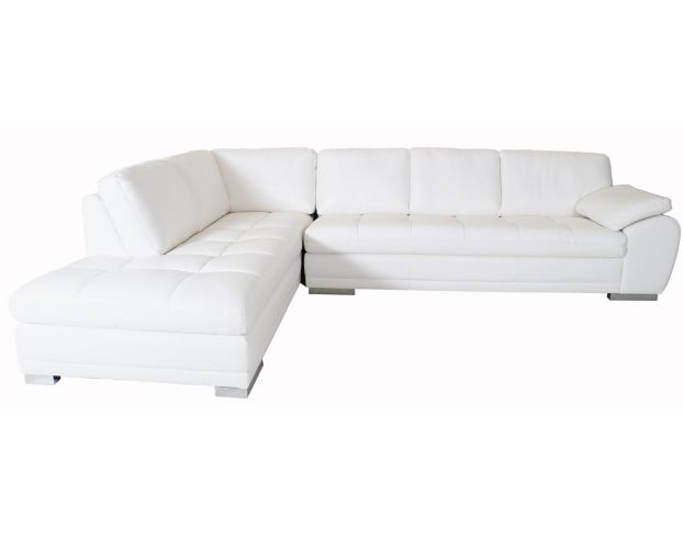 Palliser Miami Snow 2-Piece Left-Facing Chaise Sectional large image number 1