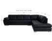 Palliser Miami Ink 2-Piece Right-Facing Chaise Sectional small image number 6