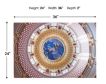 Prestige Arts Des Moines Inside the Capitol Dome 24 X 36 small image number 3