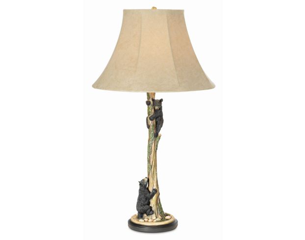 Pacific Coast Lighting Climbing Bears Table Lamp large image number 1