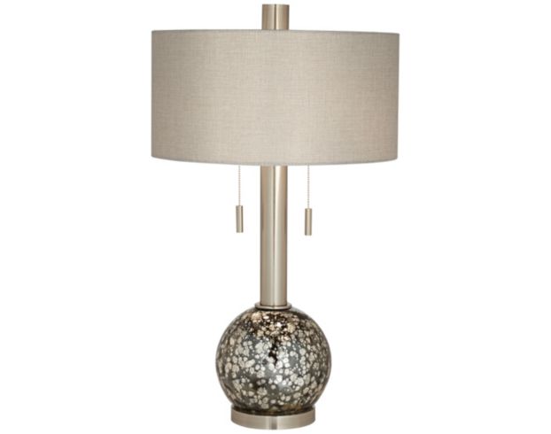 Pacific Coast Lighting Empress Nickel Table Lamp large image number 1