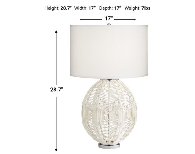 Pacific Coast Lighting North Shore Table Lamp large image number 4