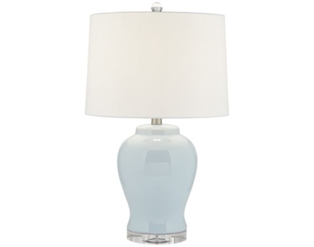 Pacific Coast Lighting Serenity Icy Blue Table Lamp large image number 1