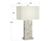 Pacific Coast Lighting Mother Of Pearl Table Lamp small image number 3