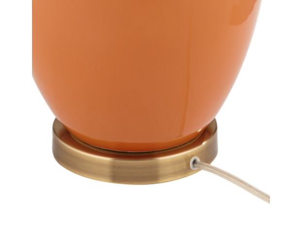 Pacific Coast Lighting Olivia Amber Table Lamp large image number 6