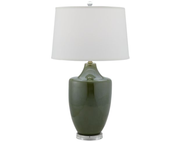 Pacific Coast Lighting Olivia Green Table Lamp large image number 1