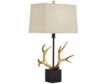 Pacific Coast Lighting Golden Antler Table Lamp small image number 1