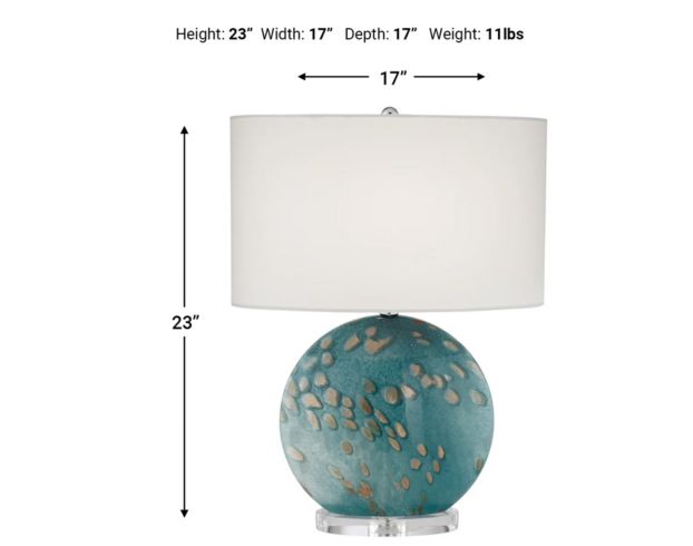 Pacific Coast Lighting Calypso Table Lamp large image number 3