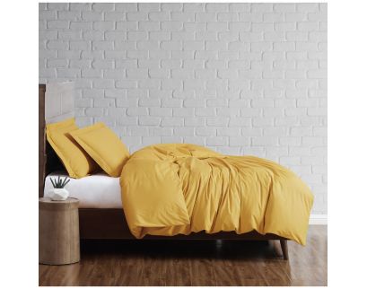 Pem-America Ochre Queen 3-Piece Duvet Set