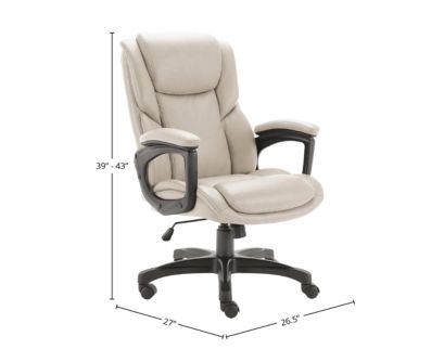 Parker House Furniture 316 Series White Desk Chair