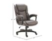 Parker House Furniture 316 Series Gray Desk Chair small image number 2