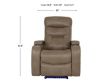 Parker House Furniture Origin Linen Home Theater Power Recliner small image number 9