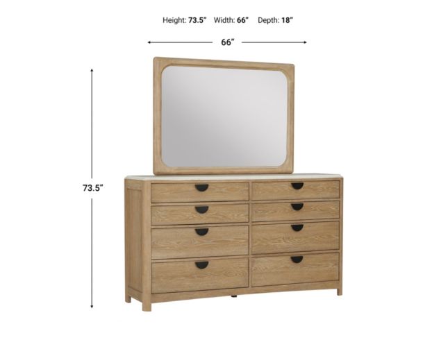 Parker House Escape Dresser with Mirror large image number 4