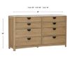 Parker House Escape 4-Piece Queen Bedroom Set small image number 13