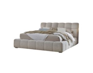 Parker House Escape Beige Upholstered Queen Bed