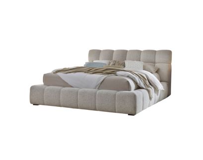 Parker House Escape Beige Upholstered Queen Bed